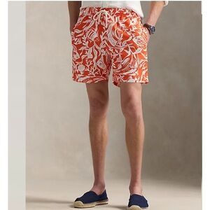 NWT Polo Ralph Lauren 5.75-Inch
Traveler Classic Swim Trunk